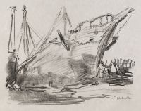 Apulia - Boat shaped like a dolphin (Schiff wie ein Delphin)
