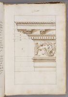 Page 24. Corinthian entablature.
