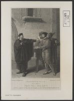 Merchant of Venice Act 3, Scene 5. Shylock, Salanio, Antonio and  Gaoler