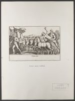 Plate 12 of ‘Le pitture antiche del sepolcro de Nasonii nella via Flaminia’: Il Rapimento di Proserpina