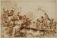 Jacob departs from the House of Laban (formerly 'Old Testament scene')