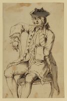 Portrait of a man, seated