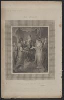 Saul presenting his Daughter to David