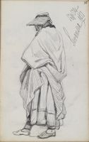 Welsh woman in profile