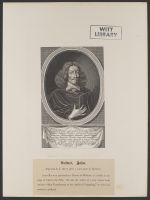 Portrait of John Bulwer
