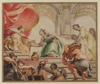 Solomon receiving the Queen of Sheba