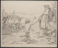 Illustration for Samuel Taylor Coleridge's The Rime of the  Ancient Mariner