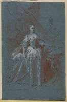 Study for portrait of Czarina Anna of Russia