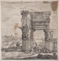 View of Rome and surrounding countryside