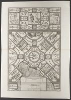 Plate 21 of ‘Le pitture antiche del sepolcro de Nasonii nella via Flaminia’: Ornamenti, & Pitture della volta del Sepolcro