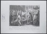 Enterrement de Marie Reine D'Ecosse.