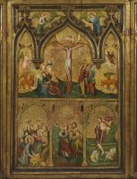 Triptych with the Crucifixion