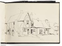 Row of ancient houses