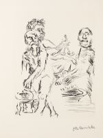 The Frogs - [Dionysos, Aischylos und Euripides opfern vor dem  Wettkampf]