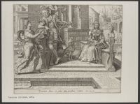 Servant being sent to fetch guests to the Banquet, The