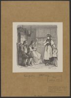Amrie asking the farmer and his wife to bless her marriage to their son John