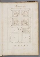 Page 49. Plan of the ground floor of the Palazzo Quirinale at Monte Cavallo.