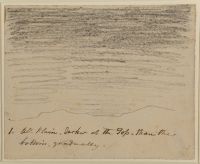 Cloud study (after Alexander Cozens' 'Engravings of Skies')