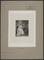 A woman and a man at a dining table, holding hands