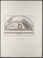 Plate 30 of ‘Le pitture antiche del sepolcro de Nasonii nella via Flaminia’: Caccia de' Cervi dentro un Parco, o recinto