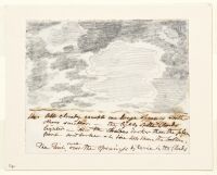 Cloud study (after Alexander Cozens' 'Engravings of Skies')