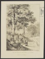 Figures by a path