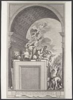 Wall decoration scheme celebrating Lorenzo de' Medici