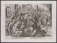 Saint Paul preaching to the people of Macedonia
