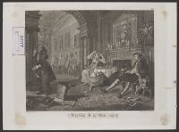 Marriage A-la-Mode, Plate 2, The Tête à Tête