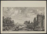 Landscape with a hunt