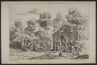 Landscape with peasants