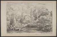 Landscape with male figures