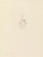 Study for Portrait of Emily Tennyson