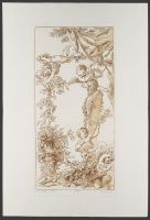 Plate 67: Four Putti with Statue of a Satyr
