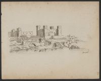 A castle by the sea