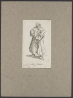 Fat beggar with downcast eyes (le mendiant obése aux yeux baissés)