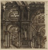 Architectural capriccio (recto)