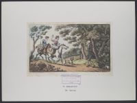 Doctor Syntax bound to a tree by Highwaymen