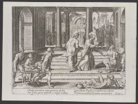 Saint Peter restoring strength to the lame Claudius