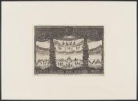 Stage design for 'Le Nozze degli Dei' - plate 3
