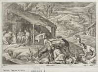 Rural Scene with the Adoration of the Shepherds