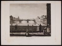 Veduta del Ponte a S. Trinita presa dal Ponte Vecchio