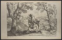 Landscape with mythological scene