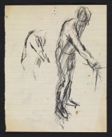 Figure study for Oxford Street Building Site (1)
