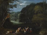 Latona Changing the Lycian Peasants into Frogs