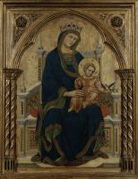 Virgin and Child Enthroned