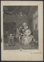 Interior with figures