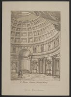 Interior of the Pantheon in Rome