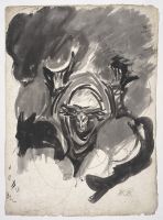 Study for a demonic spirit (from Henry VI, Part II, Act I, Scene  II)