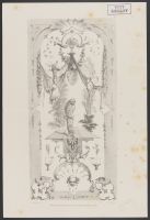 Ornamental design with male figure